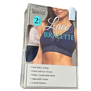 Felina Women’s 2-Pack Lace Bralette